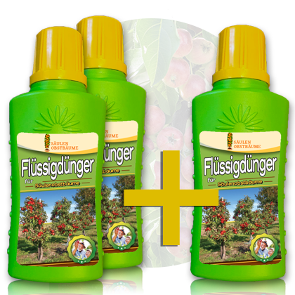2+1 Vloeibare meststof van 200 ml voor zuilvormige fruitbomen